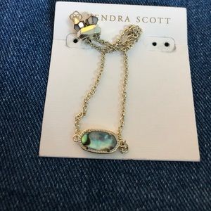 Light Abalone Gold Elaina Kendra Scott